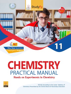 StudyFy CBSE Class 11th Chemistry Practical Lab Manual for 2024 Exam(Hardcover, StudyFy Editorial Board)