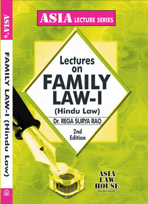 Lectures on Family Law I (Hindu Law)(Paperback, Dr. Rega Surya Rao)
