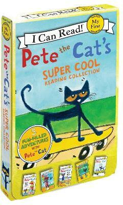 Pete The Cat's Super Cool Reading Collection(English, Hardcover, Dean James)