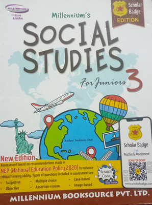 Millennium's social studies class 3(Paperback, Sushmita dutt)