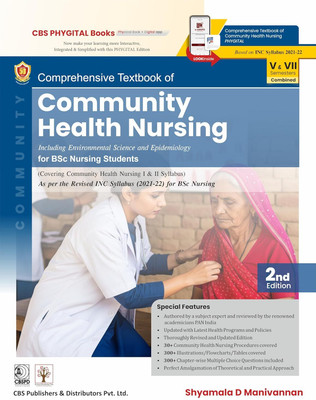 Comprehensive Textbook of Community Health Nursing for BSc Nursing Students, 2nd ed (PB 2026)(Paperback, Shyamala D Manivannan)