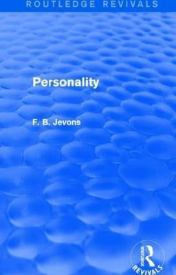Personality (Routledge Revivals)(English, Paperback, Jevons F. B.)