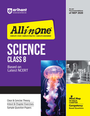 (Old Edition) Arihant All In Science Class 8 Based On Latest NCERT For CBSE Exams 2025 | Mind map in each chapter | Clear & Concise Theory | Intext & Chapter Exercises | Sample Question Papers(English, Paperback, Kumar Rahul)