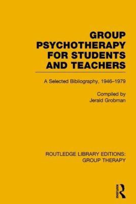 Group Psychotherapy for Students and Teachers(English, Paperback, unknown)