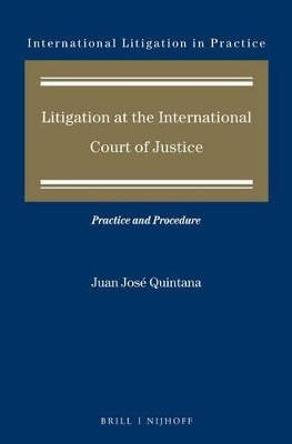 Litigation at the International Court of Justice(English, Electronic book text, Quintana Juan Jose)