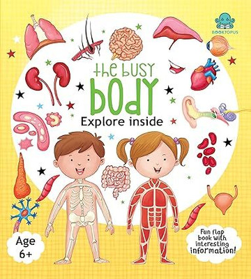 Booktopus Lift-the-Flap Learning Book - Inside Our Body Knowledge Book for Kids - Interactive Learning Books 6+ Years - Educational Story Book(English, Paperback, unknown)