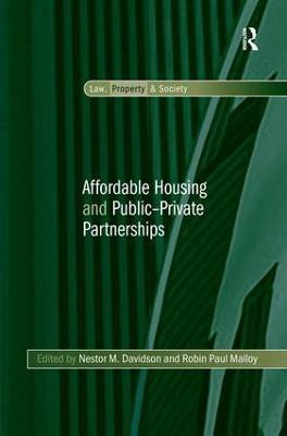 Affordable Housing and Public-Private Partnerships(English, Hardcover, Davidson Nestor M.)