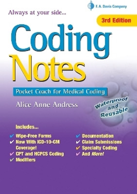 Coding Notes, 3e Pocket Guide Medical Coding(English, Paperback, Andress Alice Anne)