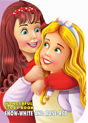 Wonderful Story Board book-Snow-White and Rose-Red  - Ages 2-6 | Colourful Die-Cut Pages, Classic Fairy Tale & Engaging Illustrations for Preschoolers(English, Board Book, Dreamland Publications)