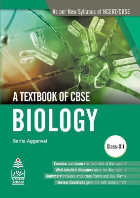 A Textbook of CBSE Biology for Class XII (For 2020-21 Exam)  - A Textbook of CBSE Biology for Class XII (For 2020-21 Exam) (Paperback, sarita aggarwal)(English, Paperback, sarita aggarwal)