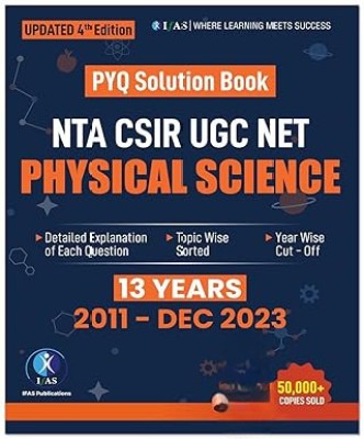 CSIR NET Physical Science (PYQ) Previous Year Question Papers with Solutions  - (Updated 2011 to Dec 2023) - Best Book for NTA CSIR NET Physics PYQ, GATE & SET Physics - Chapterwise & Topicwise Sorted Questions - Best Seller Previous Year Solved Papers Book in India(Paperback, Radheshyam Choudhary)