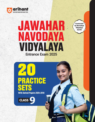 (OldEditon)Arihant
JawaharNavodayaVidyalayaEntranceExam2026Class9(20PracticeSets)(08Solvedpapers)(English, Paperback, Kumar Ajay)