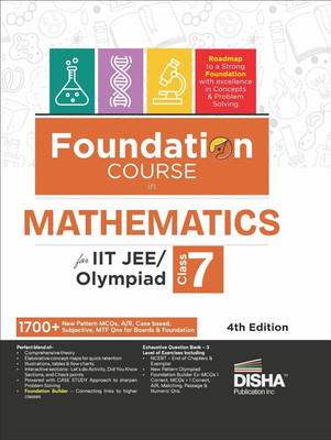 Foundation Course in Mathematics Class 7 for IIT-JEE/ Olympiad - 4th Edition(English, Paperback, unknown)