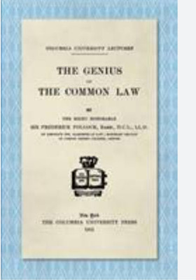 Genius of the Common Law	Pollock, Frederick(Paperback, John)