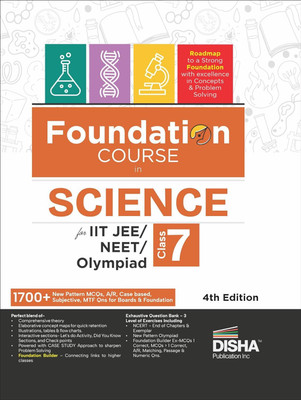 Foundation Course in Science Class 7 for IIT JEE/ NEET/ Olympiad - 4th Edition(English, Paperback, unknown)