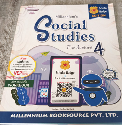 SOCIAL STUDIES FOR JUNIORS 4(Paperback, SUSHMITA DUTT)