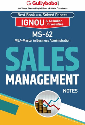 MS-62 Sales Management(English, Paperback, Gullybaba Com Panel)