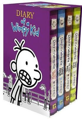 Diary of a Wimpy Kid Box of Books(English, Hardcover, Kinney Jeff)