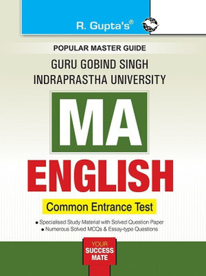 GGSIPU: MA English (CET) Entrance Test Guide  - MA English (CET) Entrance Test Guide(English, Paperback, RPH Editorial Board)