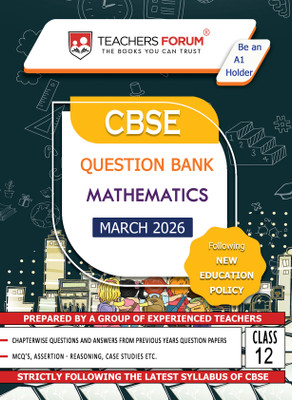 Cbse Class 12 Question Bank Mathematics 2025 - 26(English, Paperback, unknown)