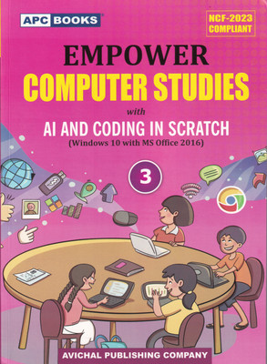 Empower Computer Studies with AI and Coding in Python Class 3 (2024-25 Examination)(Paperback, Vijay Kumar Pandey, Dilip Kumar Dey)