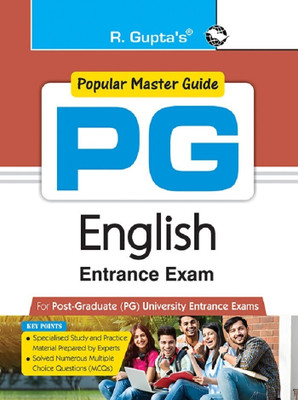PG: ENGLISH Entrance Exam Guide(English, Paperback, RPH Editorial Board)