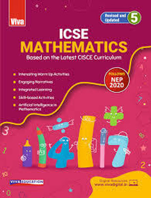 (VIVA EDUCATION) ICSE Mathematics, 2024 Edition - Class 5(Paperback, VIVA EDUCATION)
