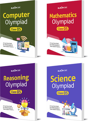 BLOOM CAP Olympiad Mathematics, Computer,Reasoning,Science Olympiad Class 2(Paperback, Niharika,Akriti Verma,Ruchika,Debapriya Chakrabotry)