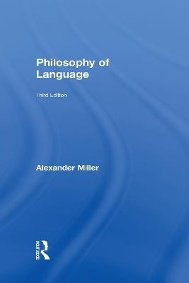 Philosophy of Language(English, Hardcover, Miller Alexender)