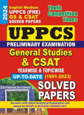 Youth Competition Times UPPCS (Pre.) | General Studies & CSAT | Topicwise & Yearwise Solved Papers | 1991 - 2023(Paperback, EXPERT TEAM)