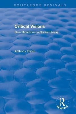 Critical Visions(English, Paperback, Elliott Anthony)