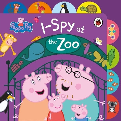 Peppa Pig: I Spy at the Zoo(English, Board book, Peppa Pig)
