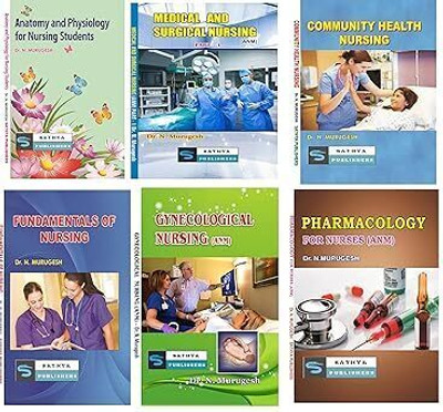 NURSING ANM BOOKS (6 Book set)(Paperback, Dr.N.Murugesh)
