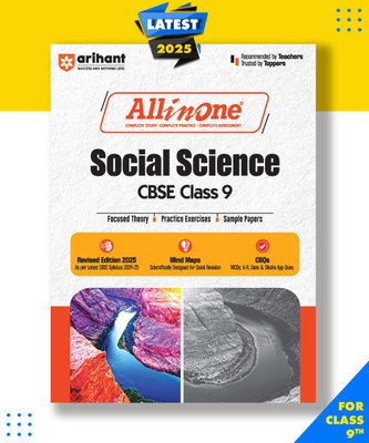 (Old Editon) Arihant All In One Social Science CBSE Class 9th Based On Latest NCERT For CBSE Exams 2025 | Mind map in each chapter | Clear & Concise Theory | Intext & Chapter Exercises | Sample Question Papers(Paperback, Kriti arora, subhasis swain)