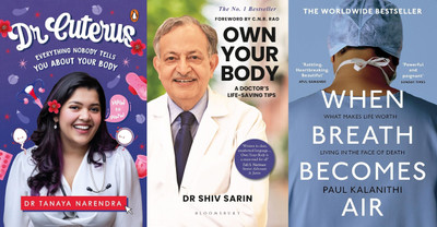 Dr Cuterus + Own Your Body + When Breath Becomes Air(Paperback, Dr. Tanaya Narendra, Dr Shiv Sarin, Paul Kalanithi)