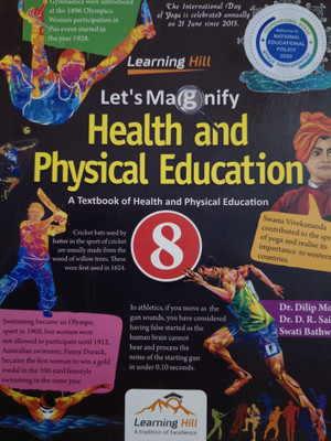 LETS MAGNIFY HEALTH AND PHYSICAL EDUCATION - 8  - Learning Hill(Paperback, DR. DILIP MODI)