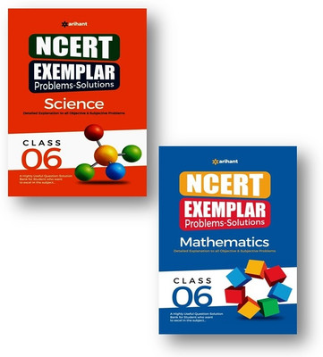 Mathematics And Science Class 6th NCERT Exemplar Problems And Solutions (2-Books Set)(Paperback, ARIIHANT CBSE EXPEART TEAM)