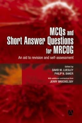 MCQs & Short Answer Questions for MRCOG 2004 Edition(English, Paperback, unknown)