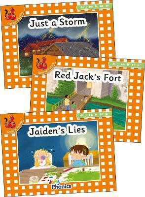 Jolly Phonics Orange Level Readers Set 4(English, Paperback, Van-Pottelsberghe Louise)