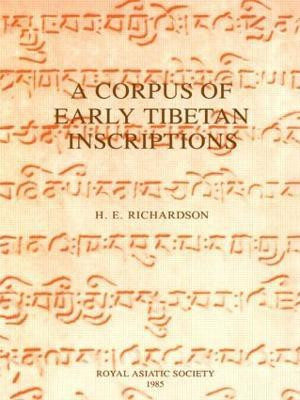 A Corpus of Early Tibetan Inscriptions(English, Paperback, Richardson H. E.)