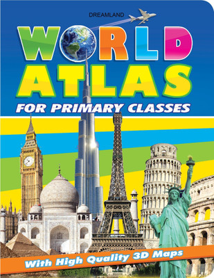 World Atlas for Primary  - Kids Ages 5-10 – 152 Pages with Maps, Pictures & Easy-to-Read Text to Learn Continents, Countries, Geography & Landmarks(English, Paperback, unknown)