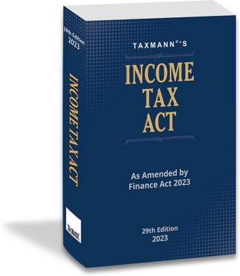 Taxmann's Income Tax Act | POCKET (Small Size) – Covering amended, updated & annotated text of the Income Tax Act & relevant text of the Finance Act 2023 | [Finance Act 2023 Edition](Paperback, Taxmann)