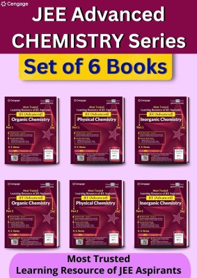 Chemistry Combo for JEE Advanced: Physical Chemistry (1 & 2) + Organic Chemistry (1 & 2) + Inorganic Chemistry (1 & 2) Set of 6 Books with Free Online Assessments & Digital Content 2024  - Cengage Chemistry iit jee combo(Paperback, K. S. Verma)