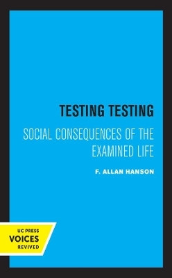 Testing Testing(English, Paperback, Hanson F. Allan)