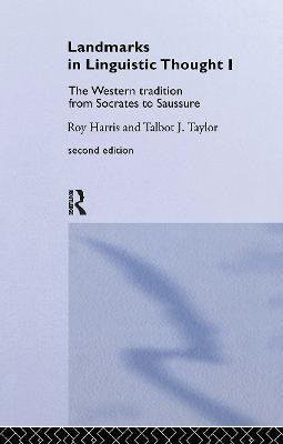 Landmarks In Linguistic Thought Volume I(English, Hardcover, Harris Professor Roy Jr.)