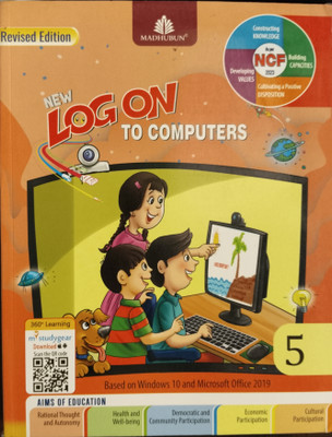 Revised Edition New Log On To Computers Class 5(Paperback, Meera Aggarwal, Manjeet Jouhar)