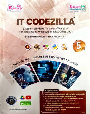 Edusoft IT Codezilla class 5(Paperback, Gagan Agarwal)
