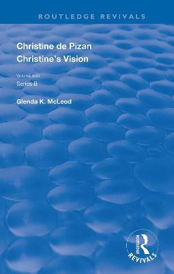 Christine's Vision(English, Hardcover, de Pizan Christine)