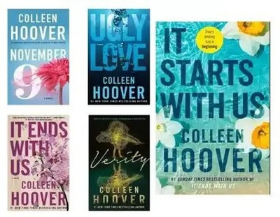 9 November+ Ugly Love + It End With Us + Verity + It Starts With Us (Combo 5 Books)(Paperback, Colleen Hoover) 9 November+ Ugly Love + It End With Us + Verity + It Starts With Us (Combo 5 Books)(Paperback, Colleen Hoover)