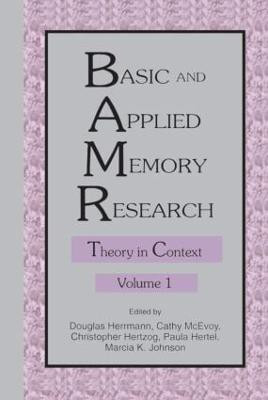 Basic and Applied Memory Research(English, Paperback, unknown)